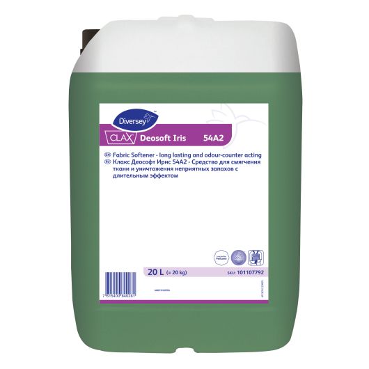 КЛАКС  Deosoft Iris 54A2 / Ср-во для смягчения ткани и уничтож запахов с длительным эффектом, 20л