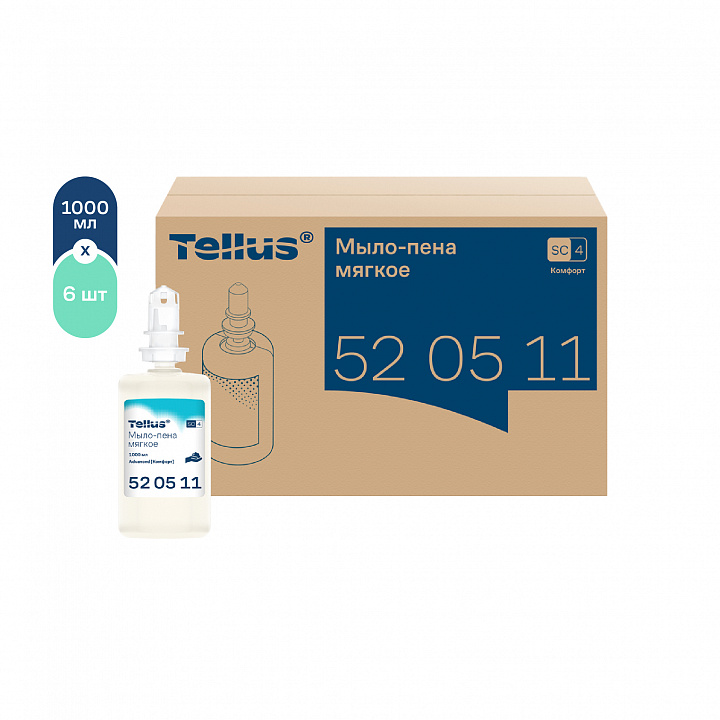 ТОРК Advanced мыло-пена мягкое 1 л S4 (6шт/кор)