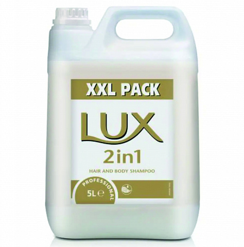 Шампунь и гель для душа Lux 2in1 5л