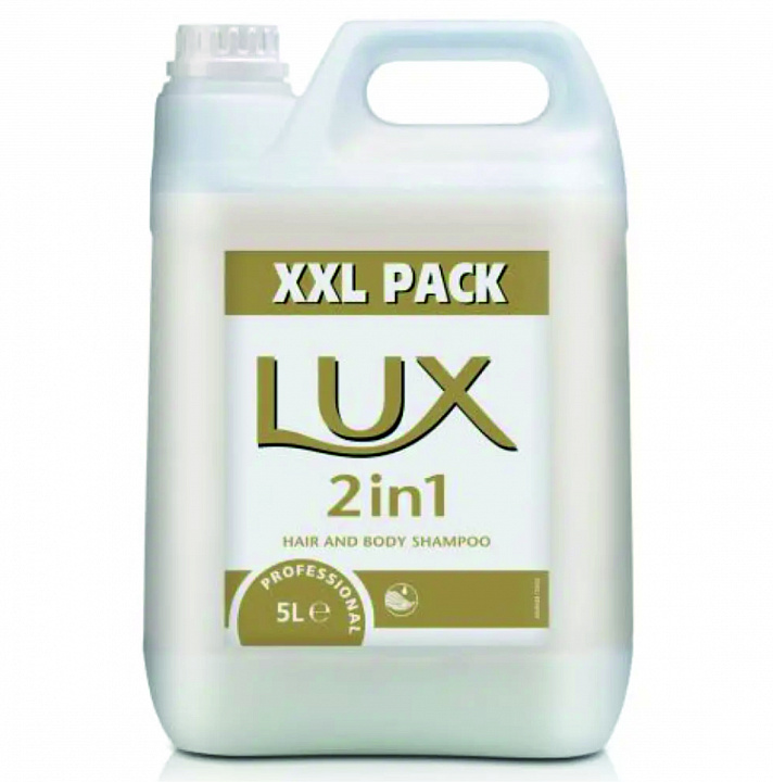 Шампунь и гель для душа Lux 2in1 5л