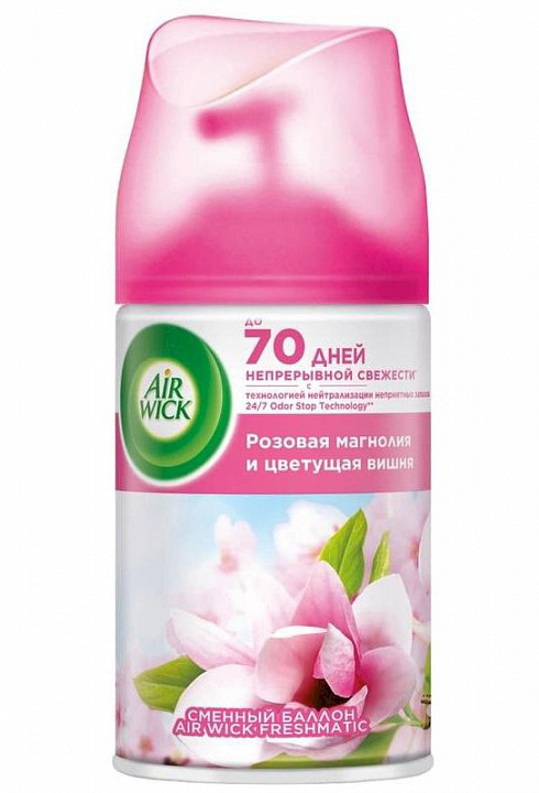 AIRWICK Сменный аэрозоль МагнолияВишня, 250 мл